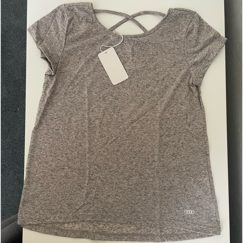 Grey Audi Womens T-Shirt, Size Small.